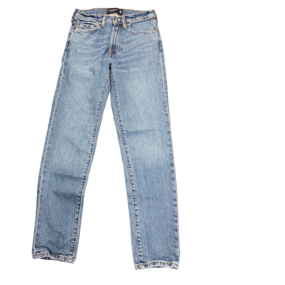 Abercrombie & Fitch 90s Slim Jeans Mens 28x30 Blue Excellent Vintage Stretch